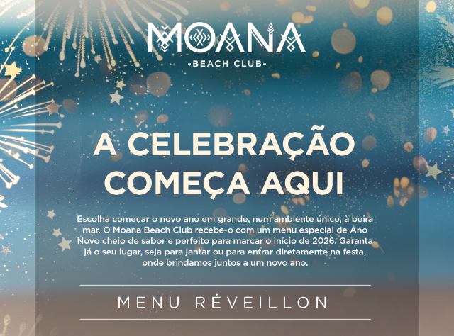 Menu Moana Passagem de Ano 25/26