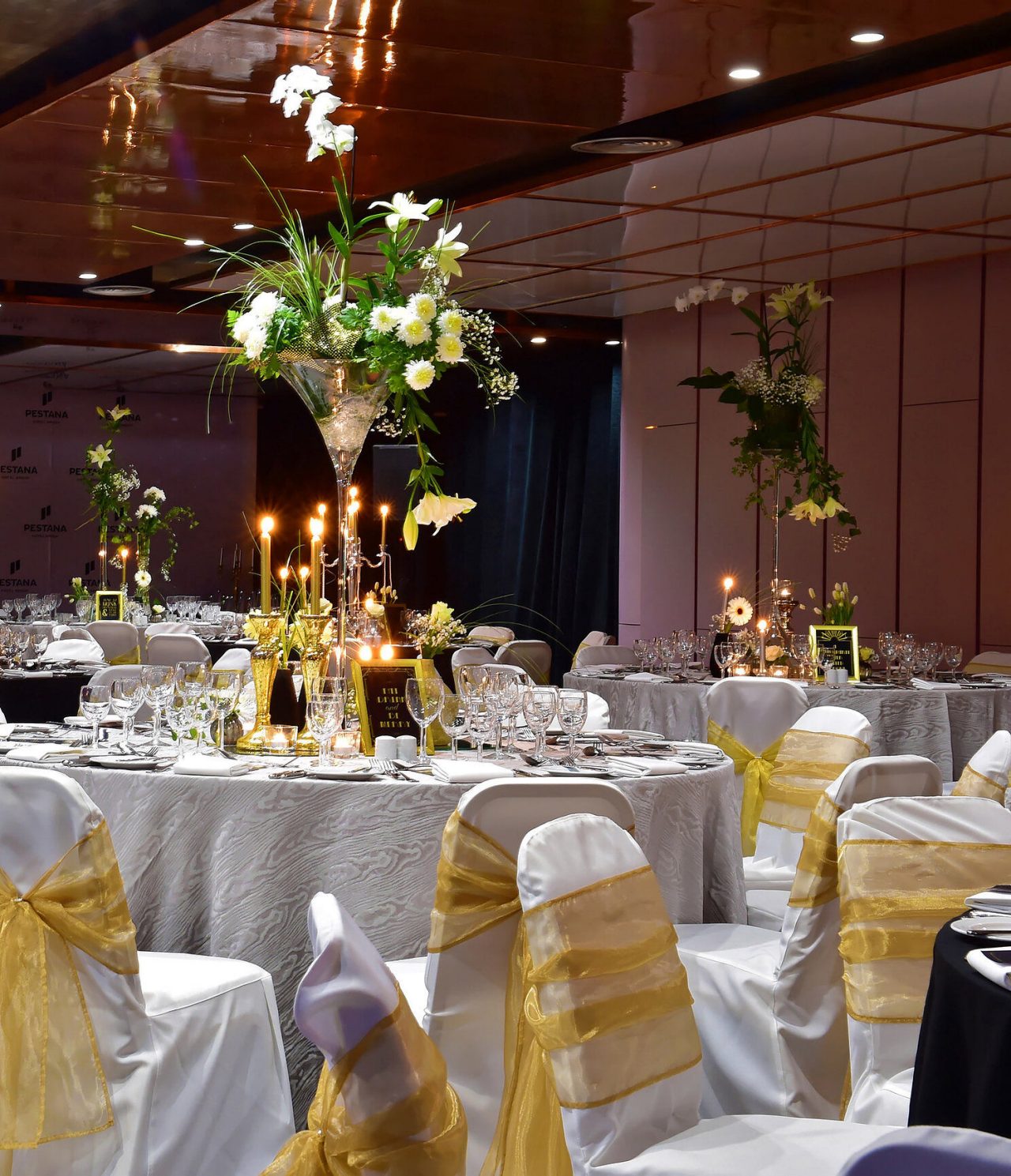 Realize o seu evento no Pestana Hotel Group, em espaços com decoração personalizada ao seu gosto