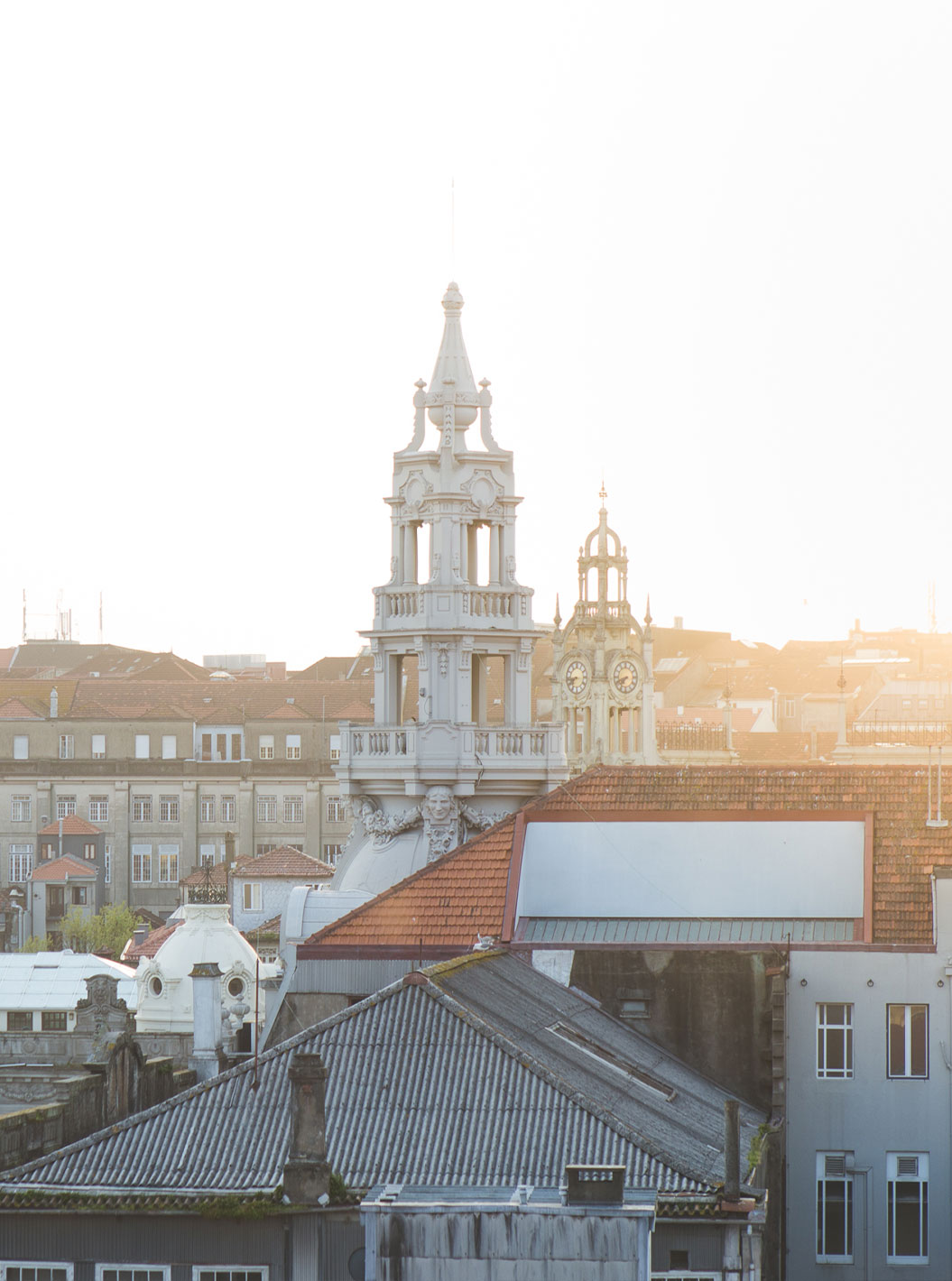 Panoramic View Signature at Pestana Porto - A Brasileira with sunset views across Porto rooftops and towers