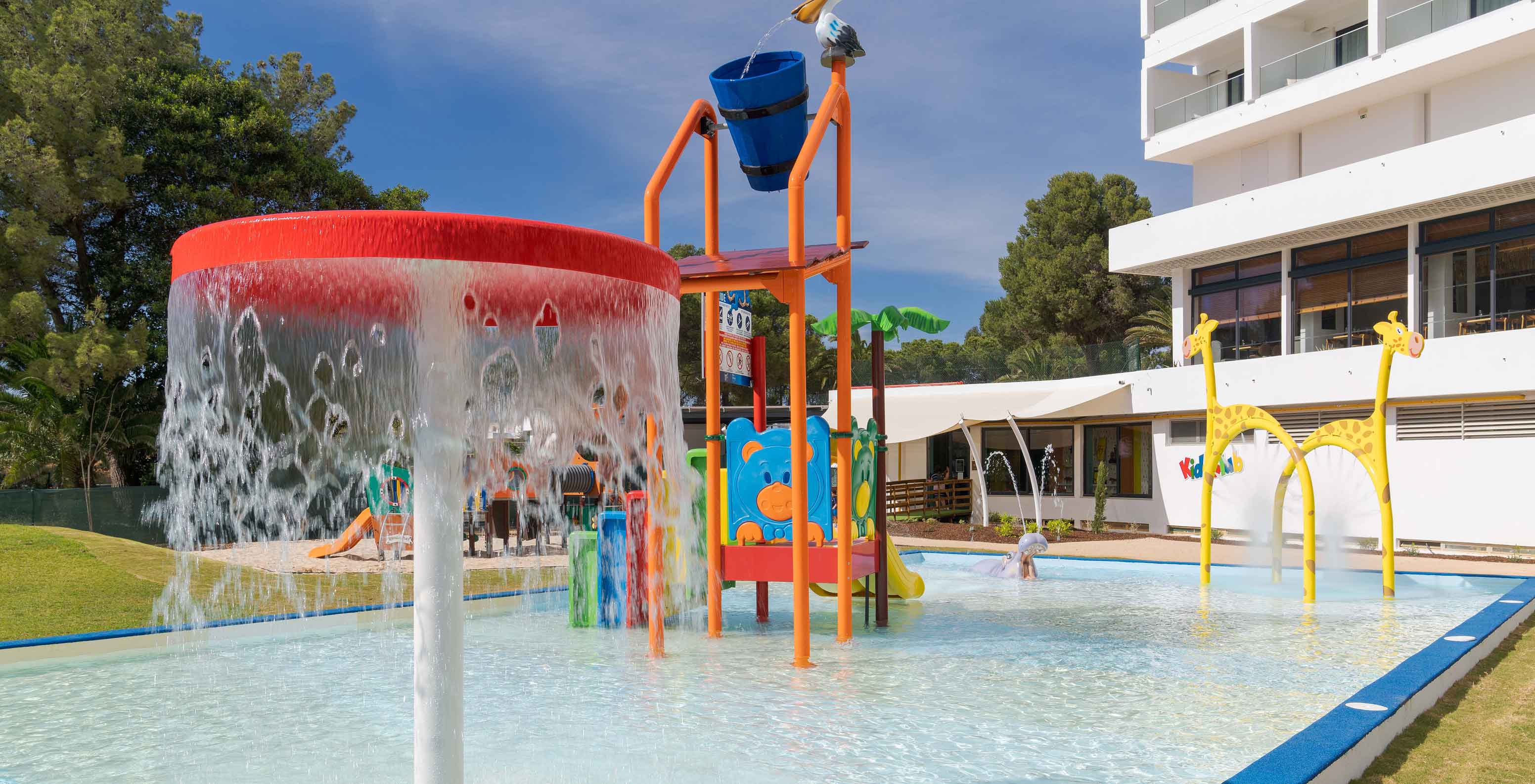 Pestana Blue Alvor Beach, a 5-star hotel with a pool near the beach, has a children's pool with slides.