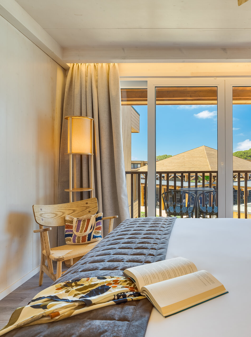 Classic Eco Resort at Pestana Dunas Porto Santo ALL INCLUSIVE featuring a bright bedroom with balcony view