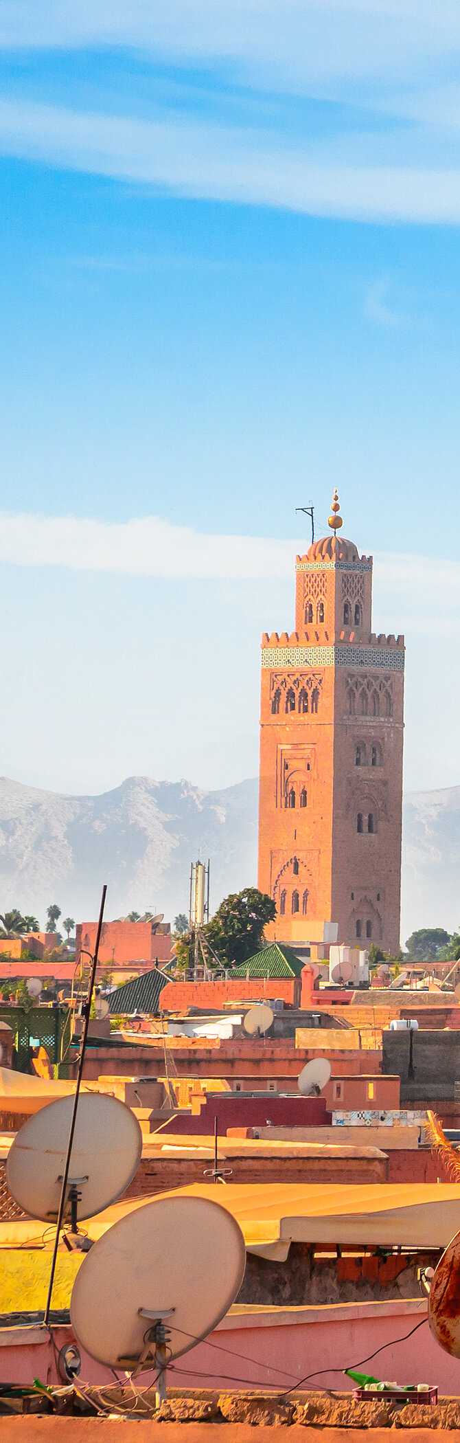 Découvrez l'offre d'hôtels du Pestana à Marrakech, une ville avec un centre historique très vibrant
