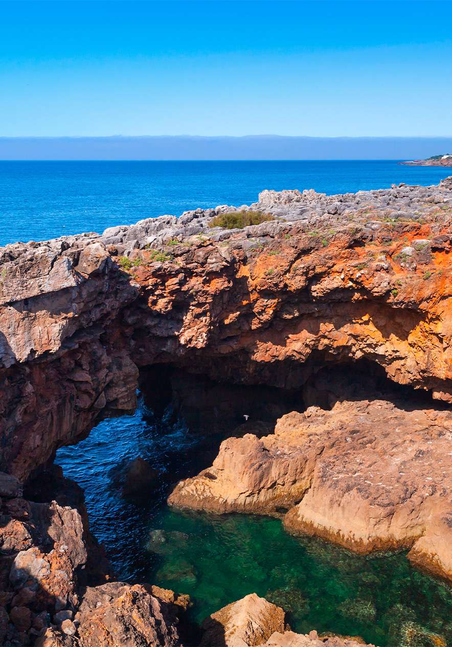 Falésias da Boca do Inferno perto do Pestana Cidadela Cascais, Hotel 5 Estrelas em Cascais junto ao mar