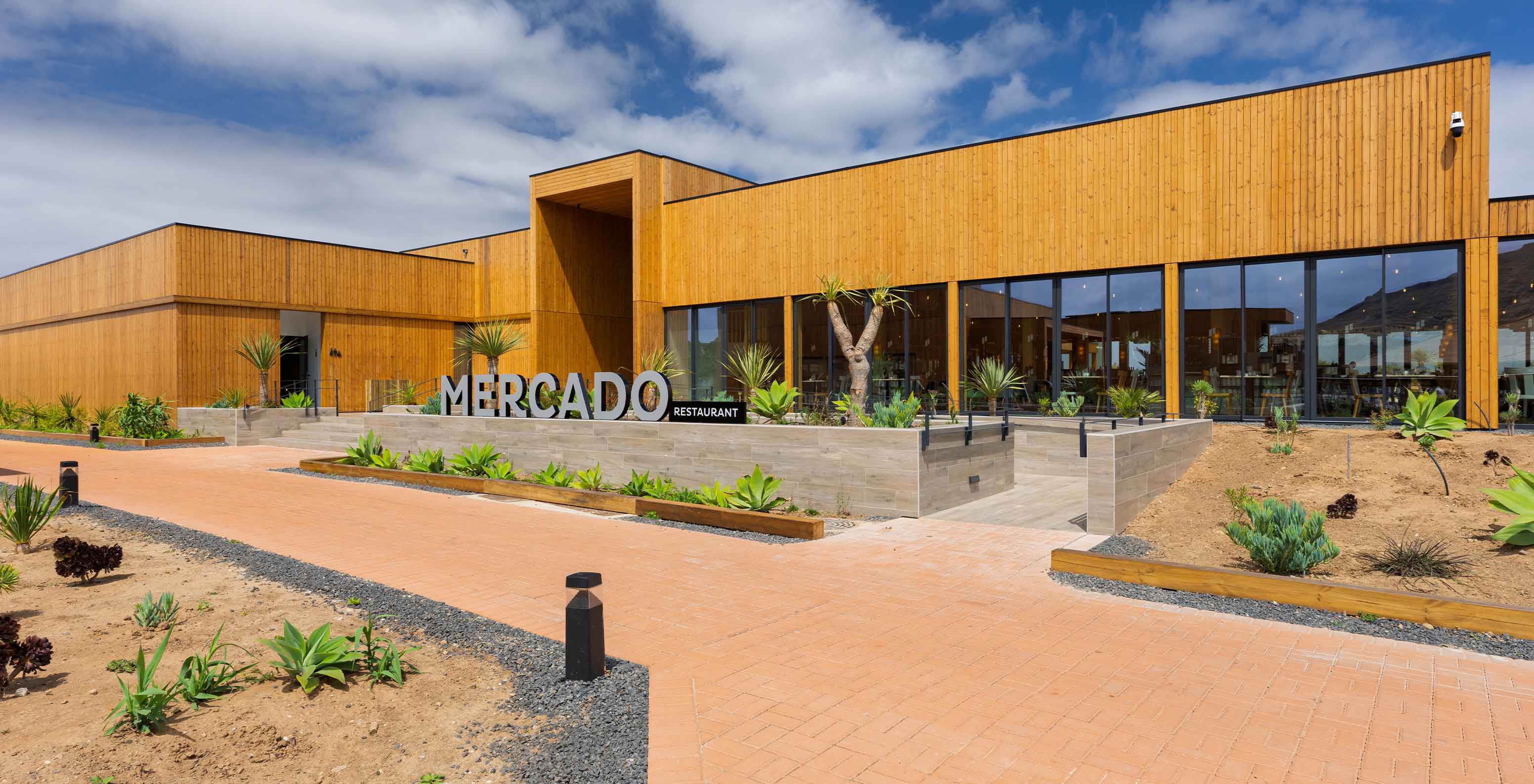 Pestana Dunas Porto Santo ALL INCLUSIVE, Eco-Resort com Tudo Incluído no Porto Santo, exterior do restaurante Mercado