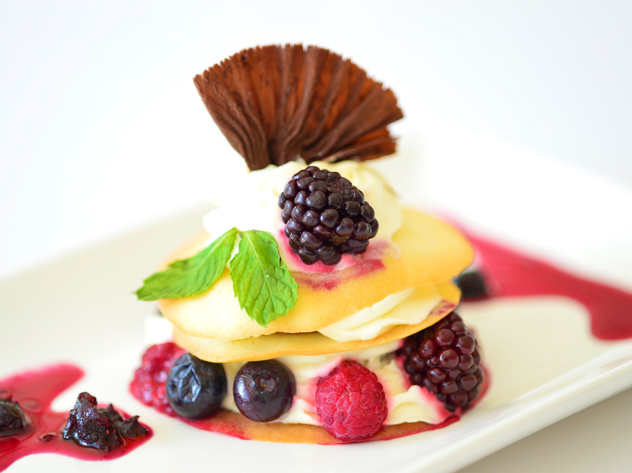Das Restaurant des Pestana Casablanca, 4-Sterne-Hotel in Casablanca, Marokko, hat köstliche Desserts