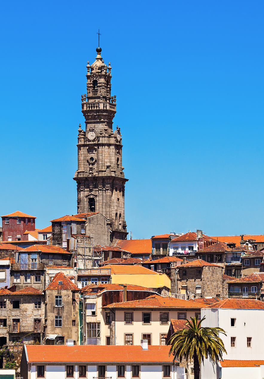 Stay at Pestana Douro and visit the iconic Clerigos Tower with views of the entire city