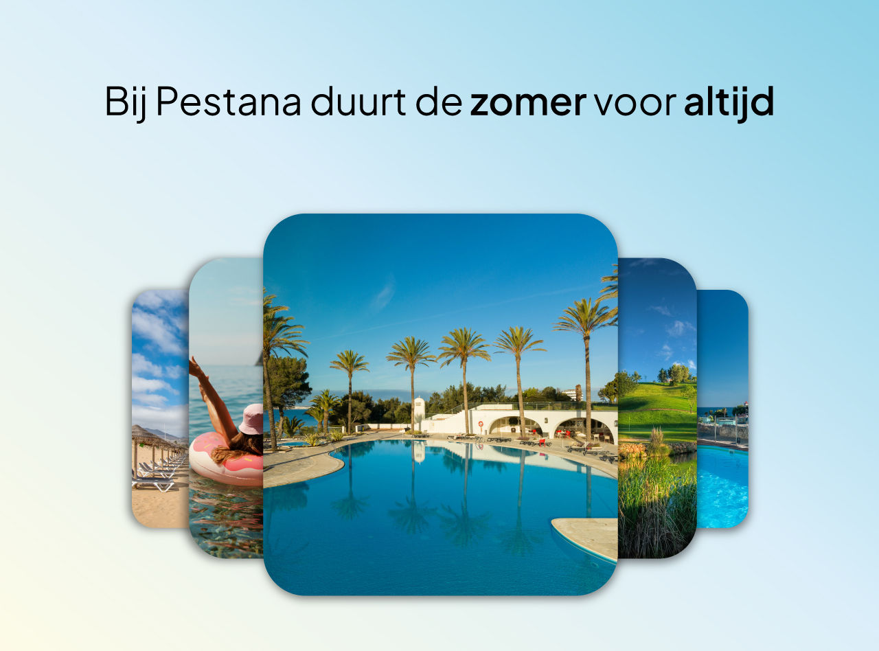 Bij Pestana duurt de zomer voor altijd met exclusieve kortingen bij de verschillende hotels van de Pestana Hotel Group