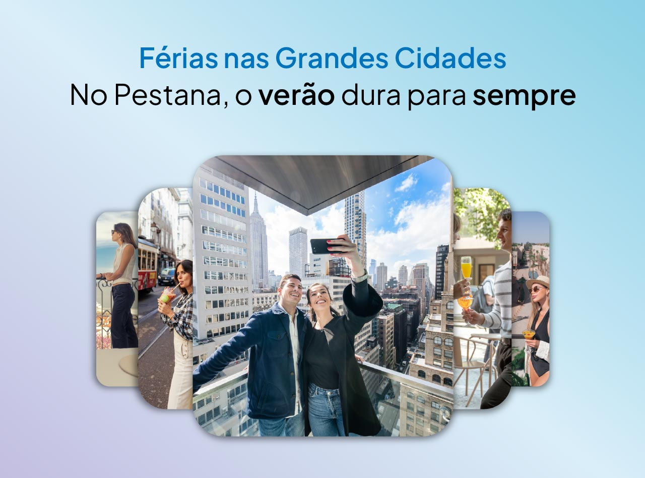 Aproveite descontos exclusivos este verão nos hotéis do Pestana Hotel Group, desde refúgios paradisíacos a cidades icônicas